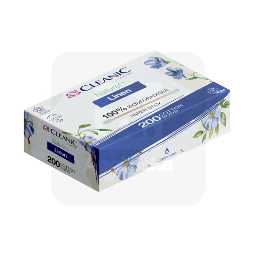 CLEANIC NATURALS LINEN VATITIKUD N200