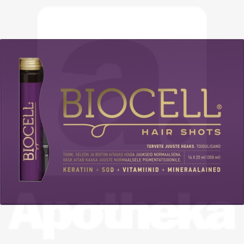 BIOCELL HAIR SHOTS 25ML N14