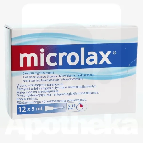 MICROLAX REKTAALLAHUS 9+625+90MG/1ML 5ML N12