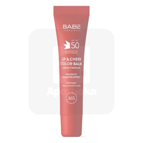 BABE HUULE- JA PÕSEPUNA PALSAM ROOSA SPF50 20ML