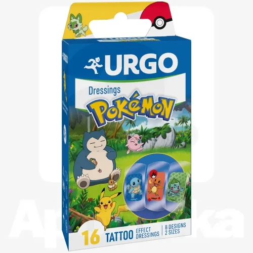 URGO PLAASTER LASTE POKEMON N16