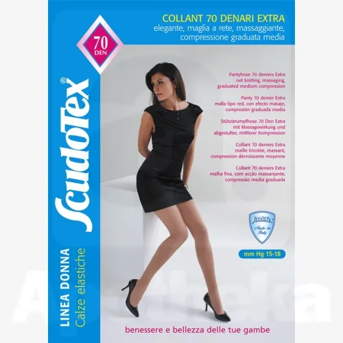 SCUDOTEX SUKKPÜKSID 70DEN T2 NATURE