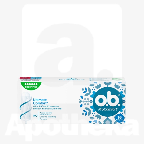 O.B. HÜG TAMPOONID PROCOMFORT SUPER PLUS N16
