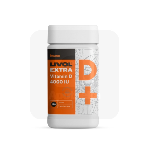 LIVOL VITAMIN D STRONG 4000IU TBL N120