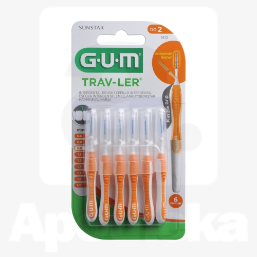 GUM HAMBAVAHEHARI TRAV-LER SILINDER 0,9MM N6