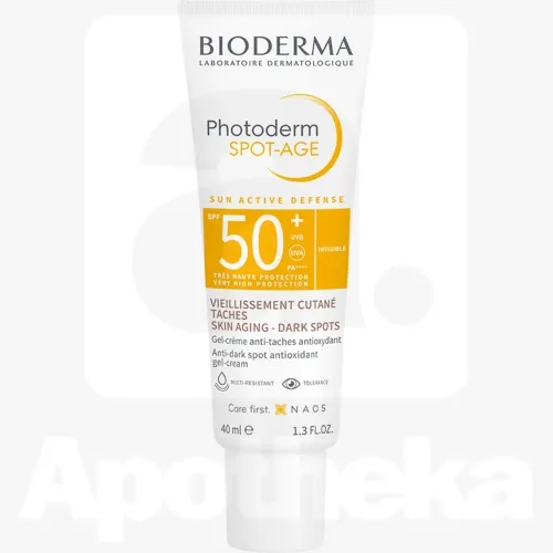 BIODERMA PHOTODERM PÄIKSEKAITSEKREEM SPOT-AGE SPF50+ 40ML
