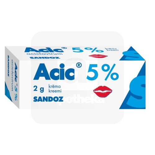 ACIC 5% KREEM 50MG/G 2G