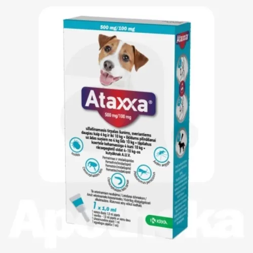 ATAXXA TÄPILAHUS 500MG+100MG/1,0ML N1 (4-10KG)