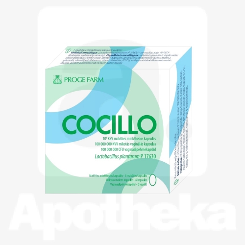 COCILLO VAGINAALSED PEHMEKAPSLID N6