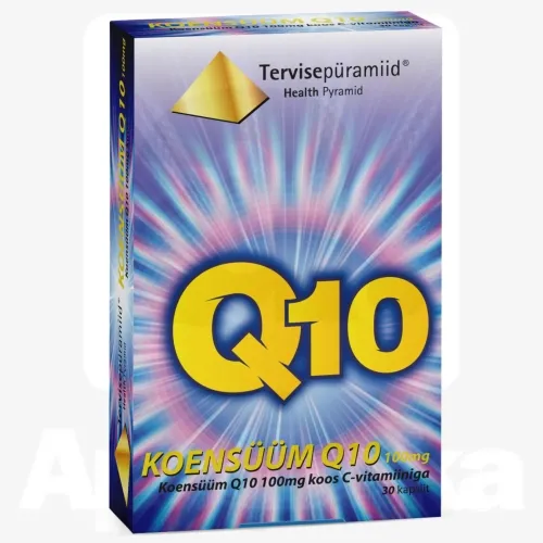TERVISEPÜRAMIID KOENSÜÜM Q10 KAPSLID 100MG N30