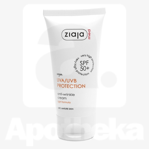 ZIAJA MED PÄEVAKREEM KUIVALE NAHALE SPF50+ 50ML
