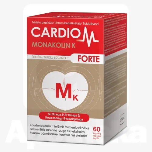 CARDIOM MONOKOLIN K FORTE KAPSLID N60