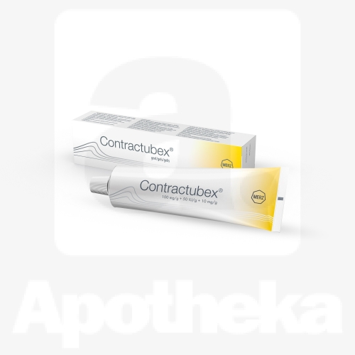 CONTRACTUBEX GEEL 50RÜ+10MG+100MG/G 20G