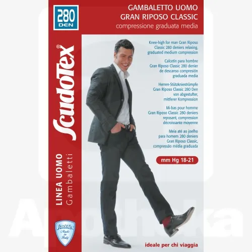 SCUDOTEX PÕLVIKUD 280DEN T6 NERO MUST