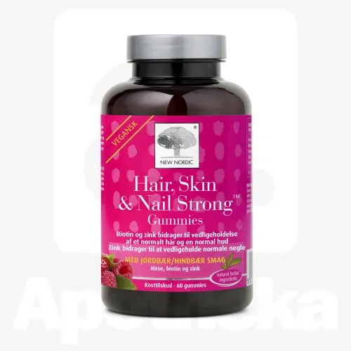 NEW NORDIC HAIR, SKIN & NAIL STRONG GUMMIES N60