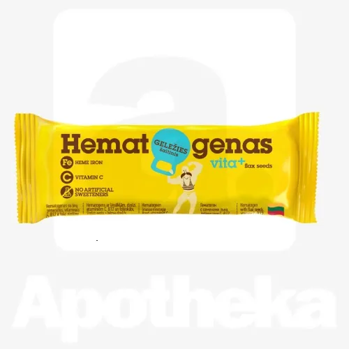 HEMATOGEEN (LINASEEMNED +VITAMIINID) 50G