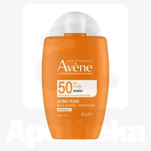 AVENE SUN ULTRA FLUID PÄIKESEKAITSEEMULSIOON SPF50 50ML