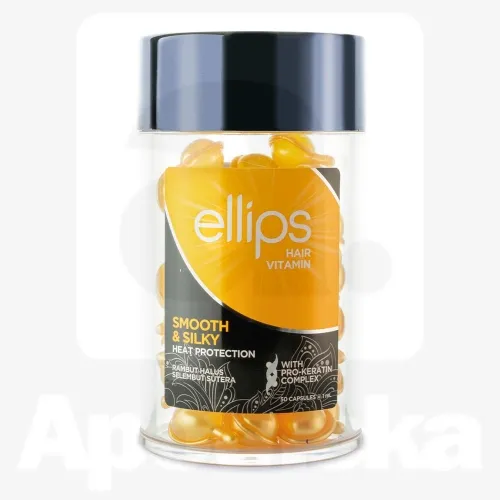 ELLIPS SMOOTH&SILKY JUUSKEVITAMIINID PEALEMÄÄRITAVAD 1ML N50