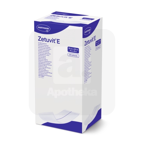 ZETUVIT E STERIILNE 10X20CM N25