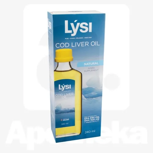 LYSI OMEGA-3 KALAMAKSAÕLI 240ML