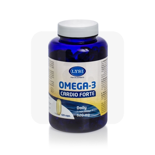 LYSI OMEGA-3 CARDIO FORTE KAPSLID N120
