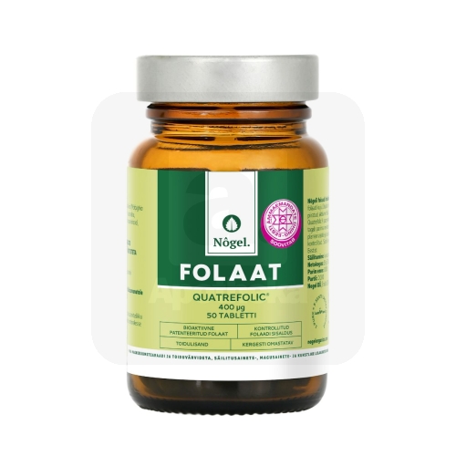 NÕGEL FOLAAT QUATREFOLIC TBL 400MCG N50