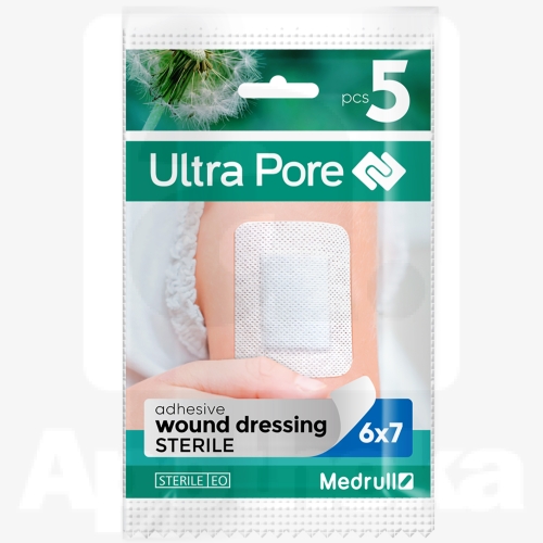 ISEKLEEPUV PLAASTER ULTRA PORE 6X7CM N5 (MEDRULL)