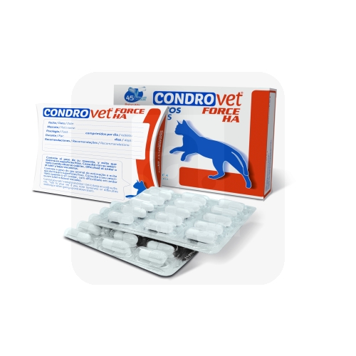Bioiberica Condrovet Force HA kapslid kassidele, N45