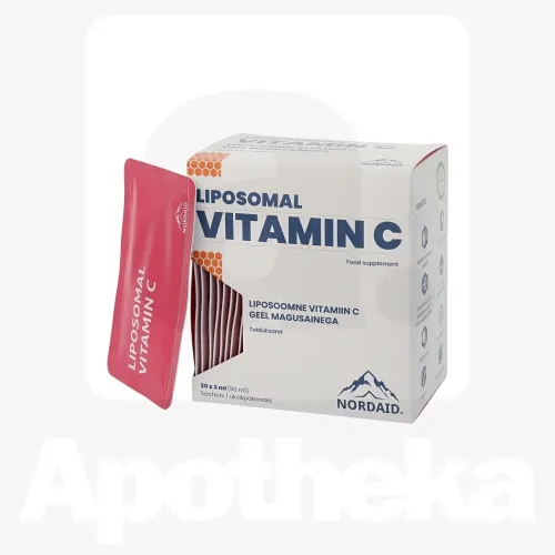 NORDAID VITAMIIN C LIPOSOOMNE 1000MG 3ML N30