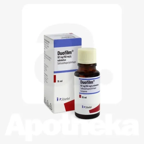 DUOFILM NAHALAHUS 167MG+150MG/G 15ML N1 (TML)