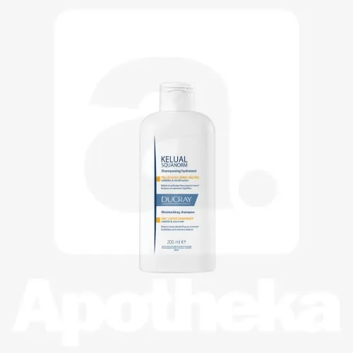 DUCRAY KELUAL SQUANORM SHAMPOON KUIVALE KÕÕMALE 200ML