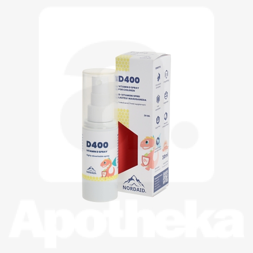 D-VITAMIIN SUUKAUDNE SPREI 10MCG 30ML