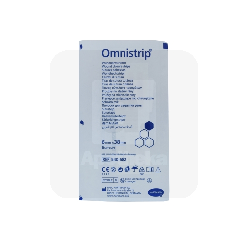 OMNISTRIP HAAVASULGEMISPLAASTER 6X38MM N6