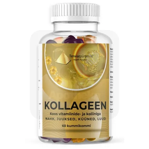 TERVISEPÜRAMIID KOLLAGEEN KUMMIKOMMID N60