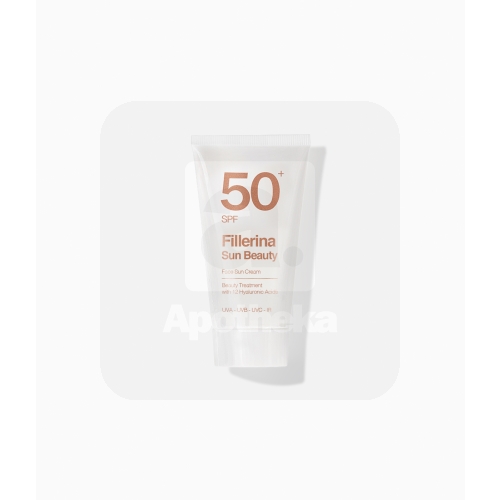 FILLERINA SUN PÄIKESEKAITSEKREEM NÄOLE SPF50+ 50ML
