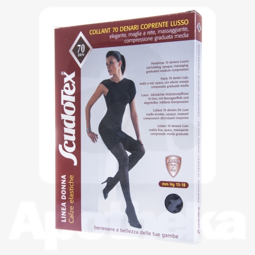 SCUDOTEX SUKKPÜKSID MIKROFIIBER 70DEN T4 NERO
