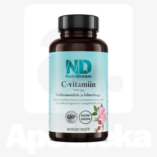 NUTRIDREAM C-VITAMIIN TBL 1000MG N60
