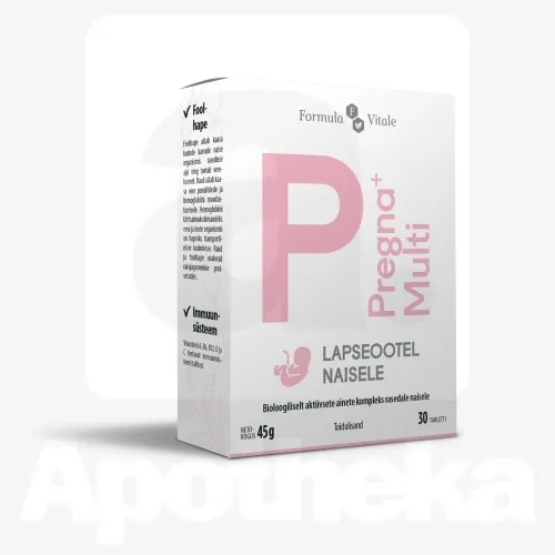 FORMULA VITALE PREGNA+ MULTI TBL N30