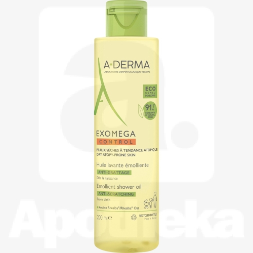 A-DERMA EXOMEGA CONTROL DUSHIÕLI ATOOPILISELE NAHALE 200ML