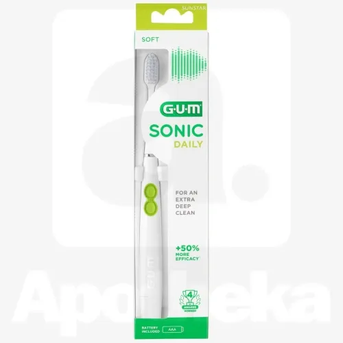 GUM ELEKTRILINE HAMBAHARI SONIC DAILY VALGE N1