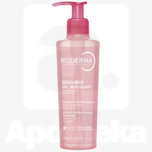 BIODERMA SENSIBIO NÄOPESUGEEL TUNDLIKULE NAHALE 200ML