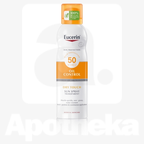 EUCERIN SUN PÄIKESEKAITSEAEROSOOL SPF50 200ML