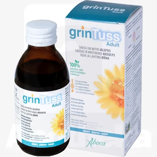 GRINTUSS ADULT SIIRUP 180G