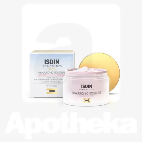 ISDIN NÄOKREEM HÜALUROONHAPPEGA TUNDLIKULE NAHALE 50G