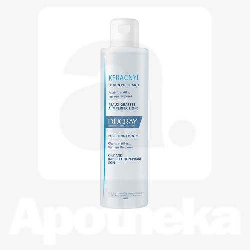 DUCRAY KERACNYL NÄOVESI PUHASTAV RASUSELE NAHALE 200ML