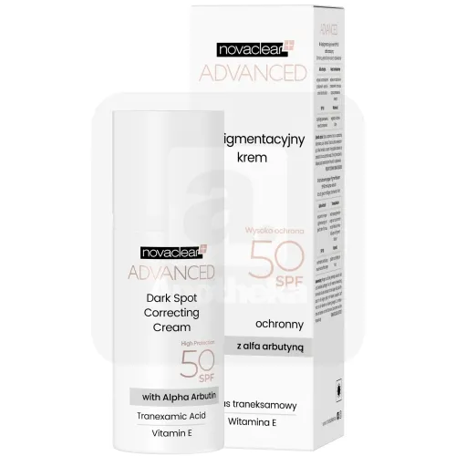 NOVACLEAR ADVANCED NÄOKREEM PIGMENDILAIKUDELE SPF 50+ 50ML