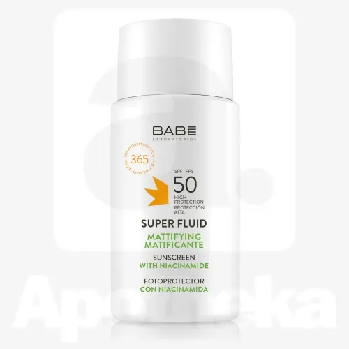 BABE SUPER FLUID EMULSIOON NÄOLE MATISTAV SPF50 50ML