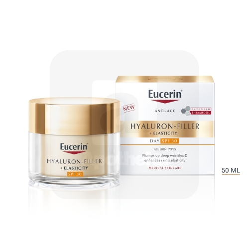 EUCERIN HYALURON FILLER+ELASTICITY PÄEVAKREEM SPF30 50ML