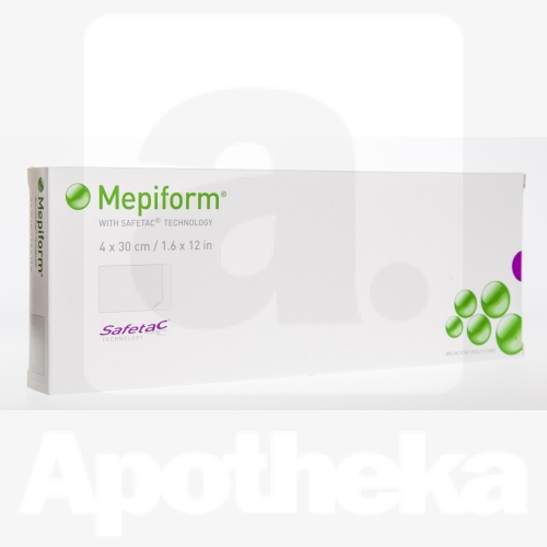 MEPIFORM SILIKOONPLAASTER STERIILNE 4X30CM N5