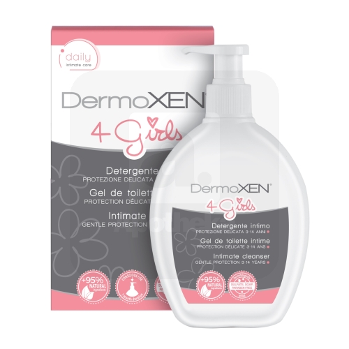 DERMOXEN INTIIMPESUGEEL TÜDRUKUTELE VANUSES 3-14A 200ML